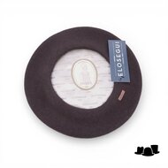 elosegui alpino baret model 12.5 merino wolvilt chocolate brown