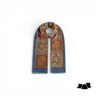 stetson scarf summer wool tiles