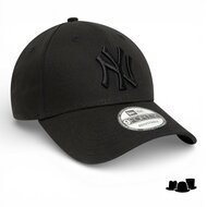 new era baseball cap 9forty new york yankees black black