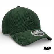 new era baseball cap 9forty cord new york yankees dark green