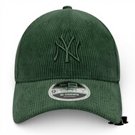 new era baseball cap 9forty cord new york yankees dark green