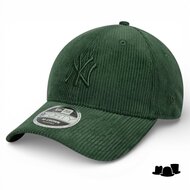 new era baseball cap 9forty cord new york yankees dark green