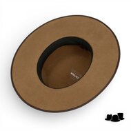 stetson open crown lannover wolvilt bruin