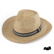 fiebig westernhoed palmstro natural fading colours