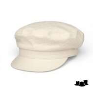stetson schipperspet riders cap festival cotton ecru