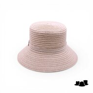 jos van dijck brede bucket hat viviana canapa champagne