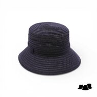 jos van dijck brede bucket hat viviana canapa zwart
