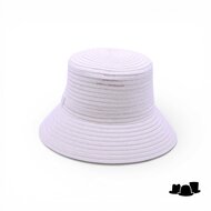 jos van dijck brede bucket hat viviana canapa wit