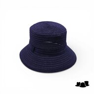jos van dijck brede bucket hat viviana canapa donkerblauw