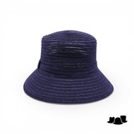jos van dijck brede bucket hat viviana canapa donkerblauw