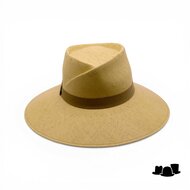 jos van dijck brede rand fedora vivien cellulose camel