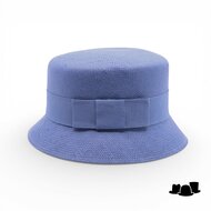 jos van dijck bucket hat valerie cellullose blauw
