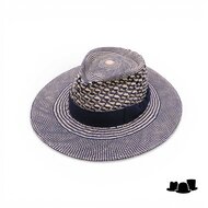 jos van dijck fedora panama vio naturel en navy