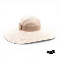 jos van dijck brede rand hoed vanessa canapa champagne