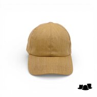 wigens baseball classic cap libeco linnen visgraat yellow