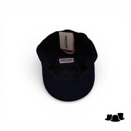hatland baseball cap met oorklep ruston wol sympatex blauw