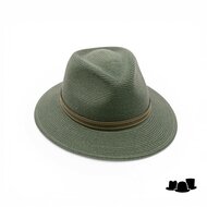 mayser fedora mathis raffia bandstro groen