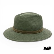 mayser fedora mathis raffia bandstro groen