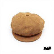 alfonso deste ballonpet krizia suede pinhole ochre