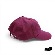 hatland baseball cap katoen ezra bordeaux