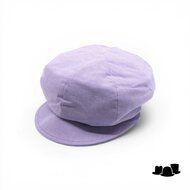 seeberger ballonpet chambray katoen lilac