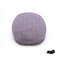 city sport ivy pet 92 linnen fijne visgraat grijsbruin