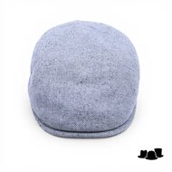 city sport ivy pet crossover 92 summer tweed zijde visgraat lichtblauw