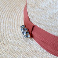 jos van dijck oversized flaphoed veronica bandstro naturel