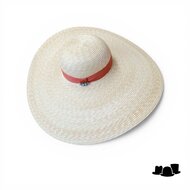 jos van dijck oversized flaphoed veronica bandstro naturel