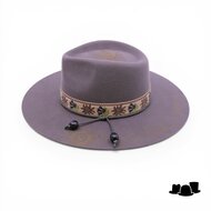 fiebig fedora wildflower wolvilt stone grey