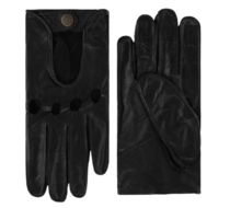 laimbock dames leren autohandschoenen mackay black