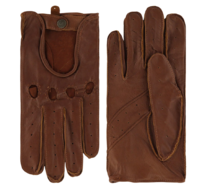 laimbock heren leren autohandschoenen manly rust