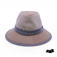 crambes safari outdoor hoed katoen threecol ecaille beige kaki