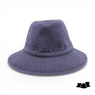 crambes safari outdoor hoed katoen donkerblauw