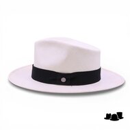 vintimilla fedora klassiek diamant kroon wit