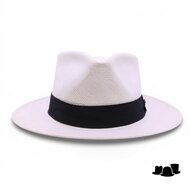 vintimilla fedora klassiek diamant kroon wit