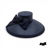 whiteley occasion hat wide brim parasisal charlotte navy