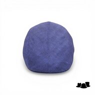 alfonso deste ivy pet hannover linnenmix fijne visgraat blauw