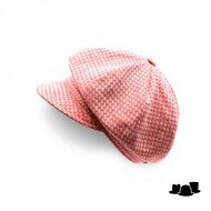 alfonso deste ballonpet krizia linnen coral en beige