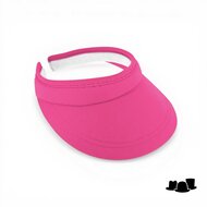 fiebig zonneklep beugel katoen roze