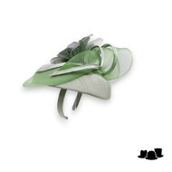 maddox fascinator 179 dopje  sinamay buntal crine salie
