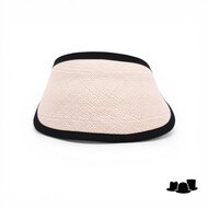 vintimilla zonneklep 7H10 panama naturel en zwart