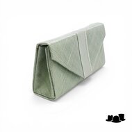 maddox korte handtas sinamay en satijn salie