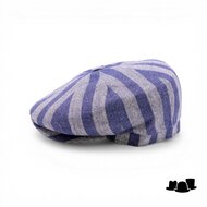 borsalino ballonpet cesare wol zijde linnen mix blue