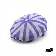 borsalino ballonpet cesare wol zijde linnen mix blue