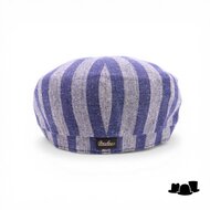 borsalino ballonpet cesare wol zijde linnen mix blue