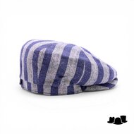 borsalino ballonpet cesare wol zijde linnen mix blue