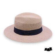 vintimilla fedora panama extra ventilatie stone en blauw