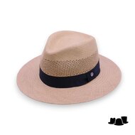 vintimilla fedora panama extra ventilatie stone en blauw