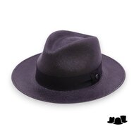 vintimilla fedora klassiek panama zwart
